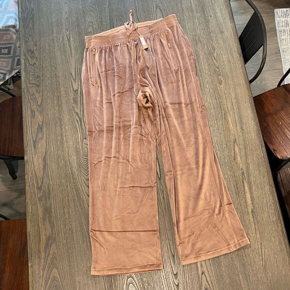 SKIMS Pants - NWT Skims Velour Track Pants Sienna Size 2X